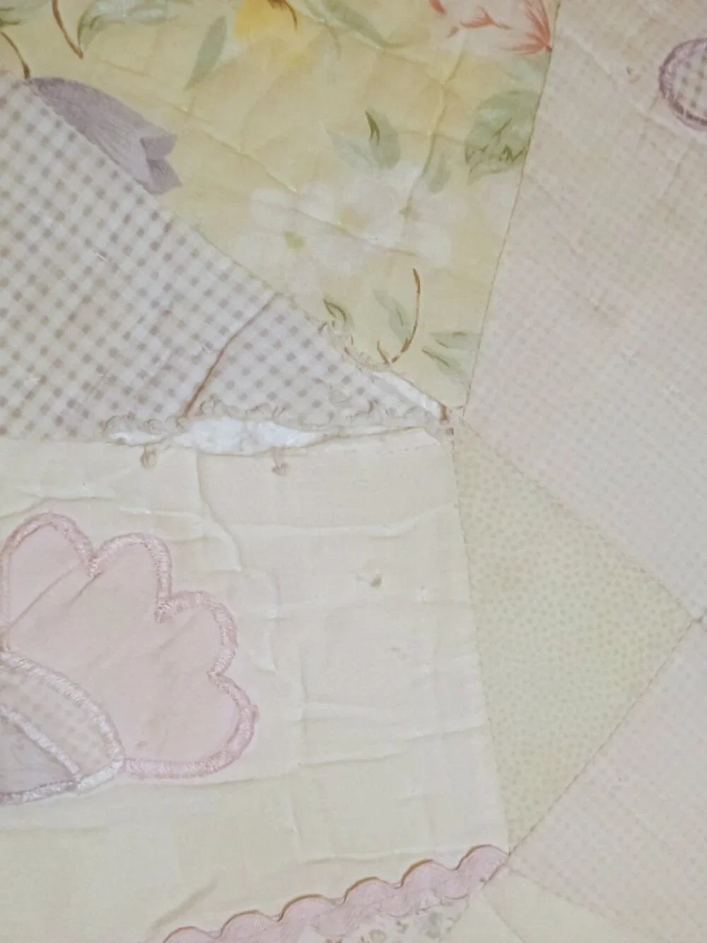 Double vintage quilt